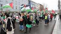 Hundreds march in Cork in demonstration organised by Cork Palestine Solidarity Campaign 