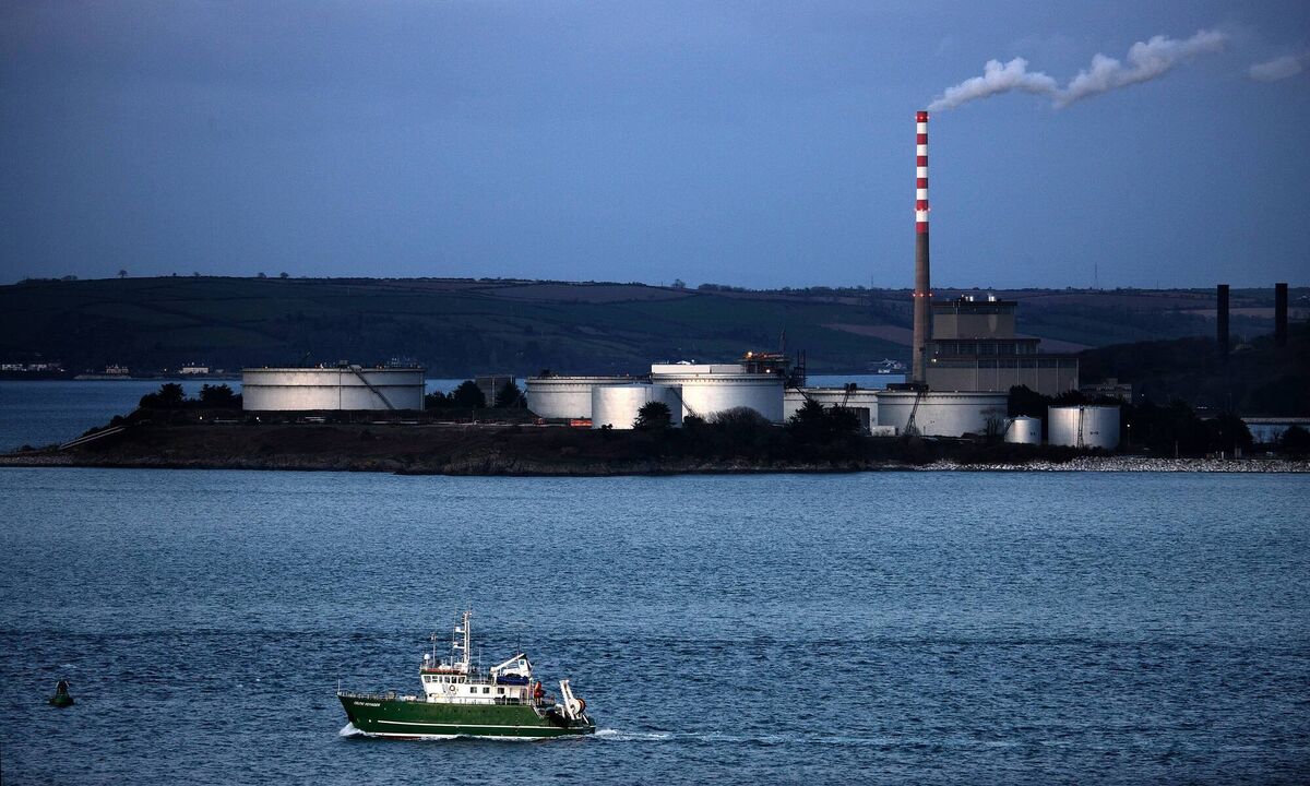 The 'Celtic Voyager' caught in late evening light as she passed Whitegate oil refinery. She has a new base following its purchase by the Inuit development corporation in the Nunavut region of Canada. Picture: David Creedon. 