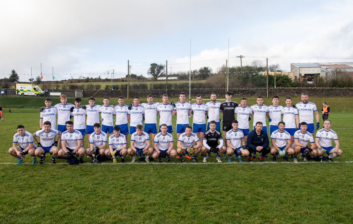 The Cill na Martra team ahead of the Milltown-Castlemaine game in the Munster IFC semi-final at Cill na Martra. Picture: Dan Linehan The Cill na Martra team ahead of the Milltown-Castlemaine game in the Munster IFC semi-final at Cill na Martra. Picture: Dan Linehan