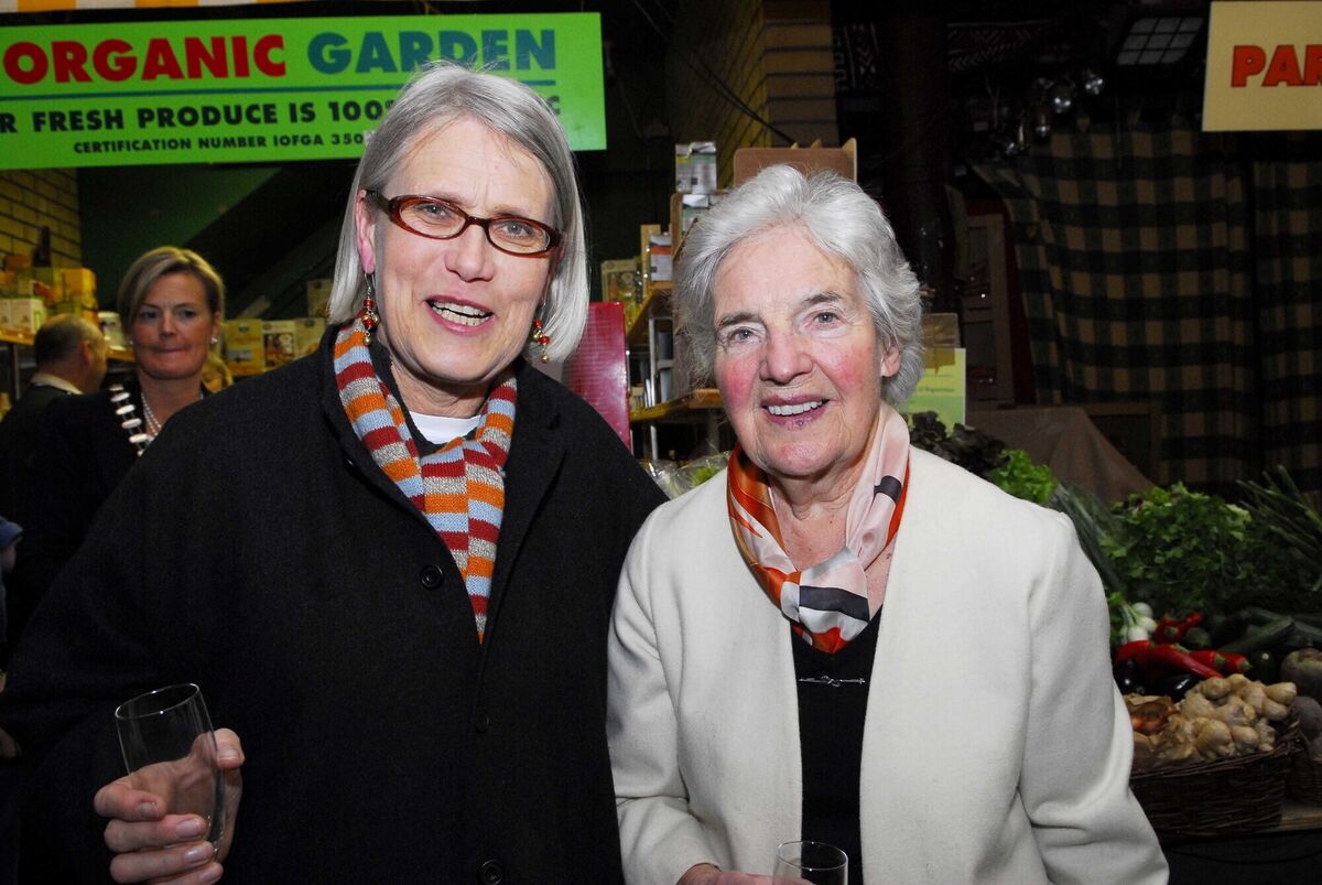 CULINARY TRADITION: Darina Allen with her mother-in-law Myrtle CULINARY TRADITION: Darina Allen with her mother-in-law Myrtle