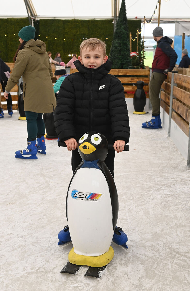 Anthony Kiely, Aghada enjoying an ice skating session at Alpine Skate Trail at Fota House and Gardens in Cork. Picture: Larry Cummins Anthony Kiely, Aghada enjoying an ice skating session at Alpine Skate Trail at Fota House and Gardens in Cork. Picture: Larry Cummins