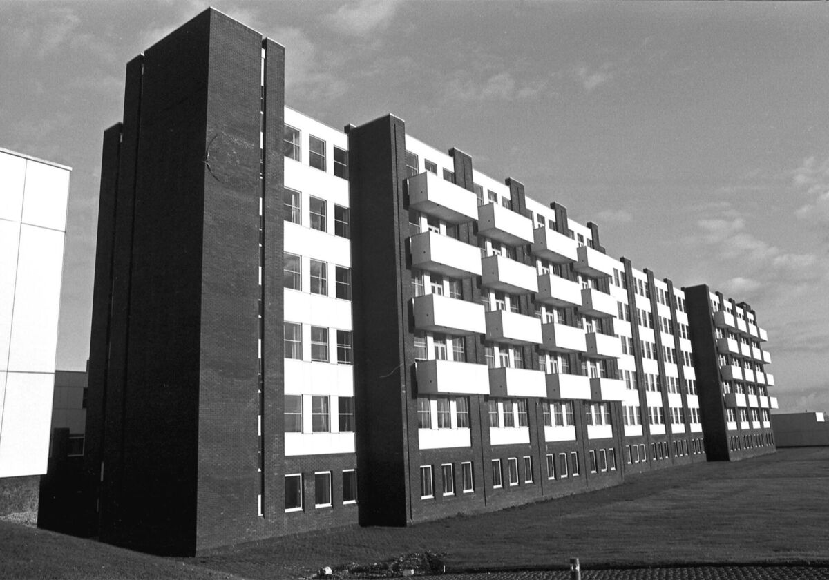 Exterior shot of the Cork Regional Hospital, 1978. Exterior shot of the Cork Regional Hospital, 1978.