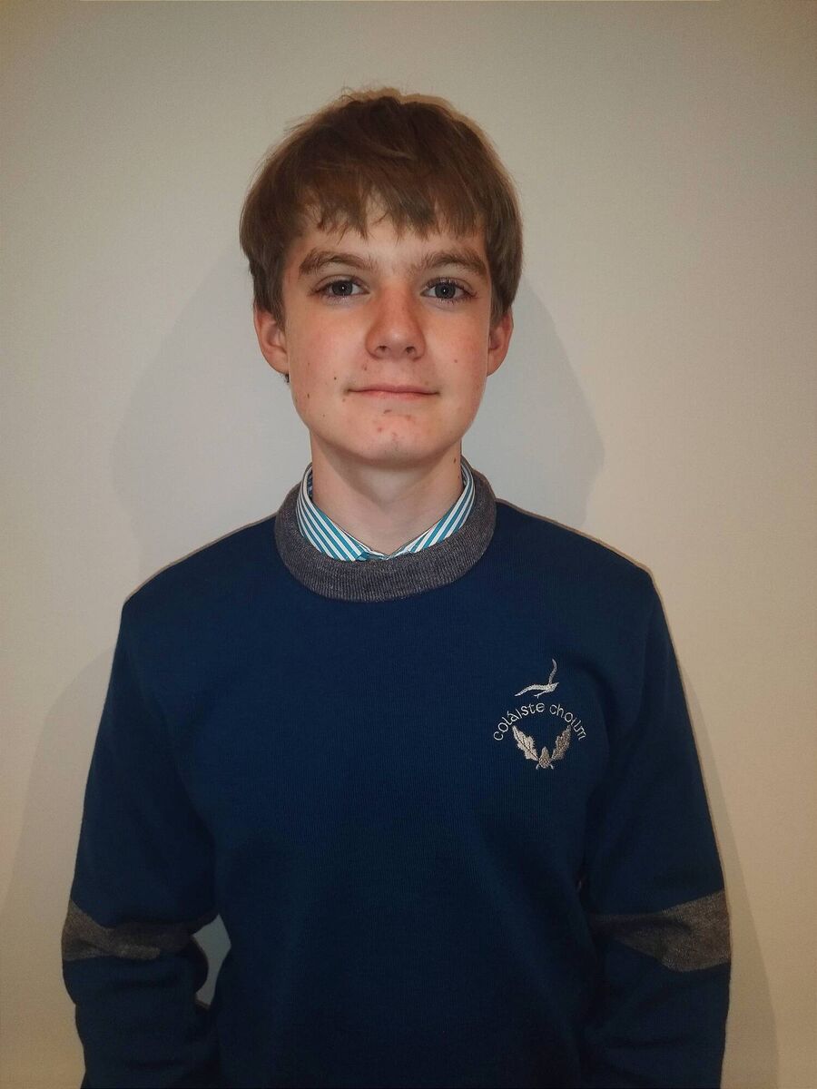 Cillian O’Toole, from Colaiste Choilm, Ballincollig, has a project on IoT Defender.