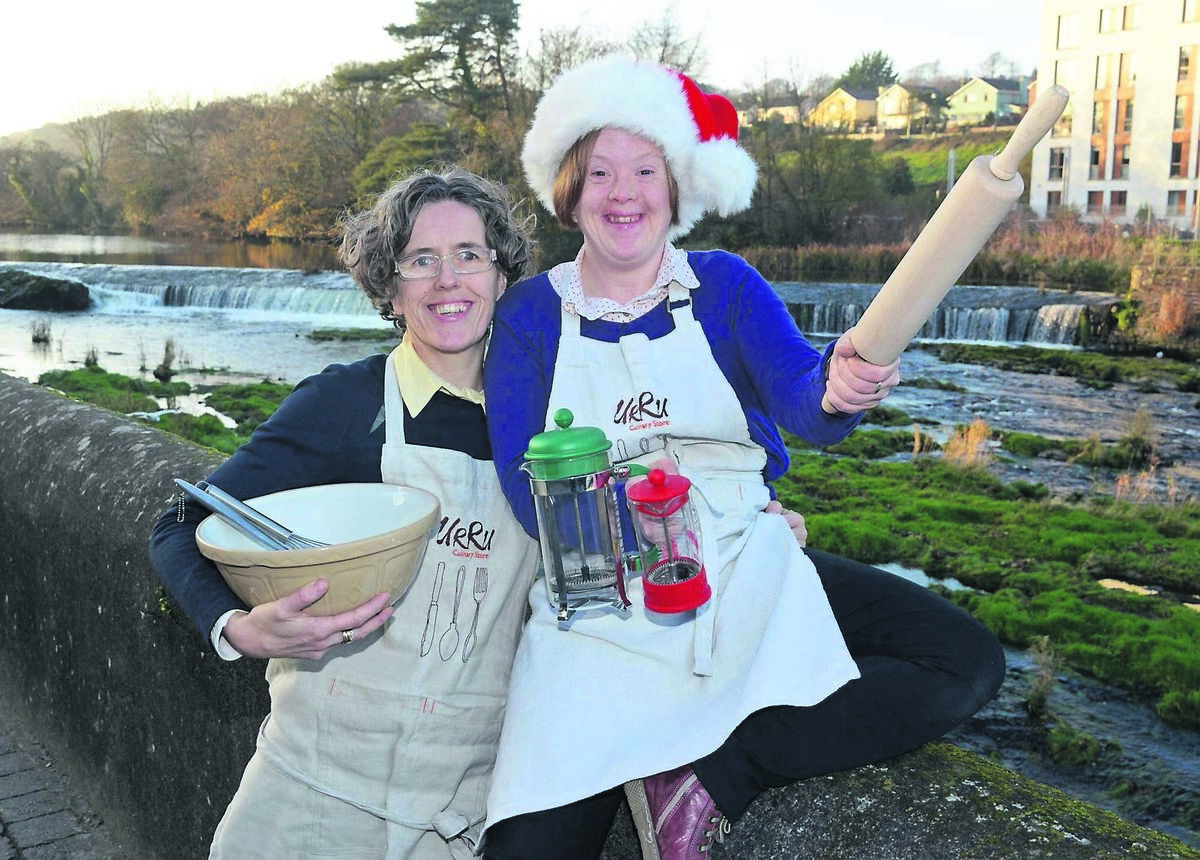 Ruth Healy and her niece Nicola Healy launching a Christmas charity sale at the Urru Culinary store in Bandon in 2016 Ruth Healy and her niece Nicola Healy launching a Christmas charity sale at the Urru Culinary store in Bandon in 2016
