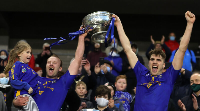 St Finbarr's ganó la Copa Andy Scannell por última vez en 2021.  Imagen: INPHO/James Crombie