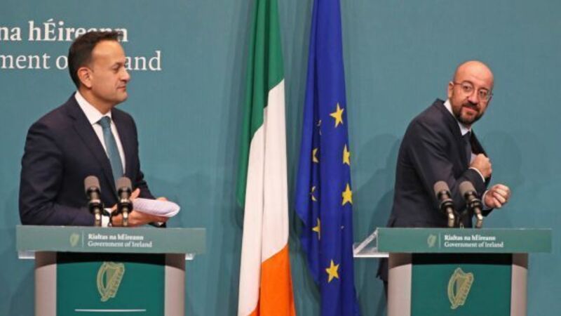 Varadkar plays down speculation his name is in the hat for top EU job Varadkar plays down speculation his name is in the hat for top EU job