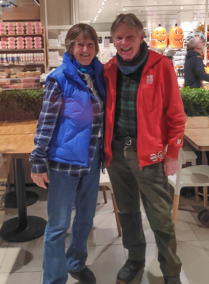 Johnny Campbell with Throwback Thursday writer Jo Kerrigan. Picture: Richard Mills Johnny Campbell with Throwback Thursday writer Jo Kerrigan. Picture: Richard Mills