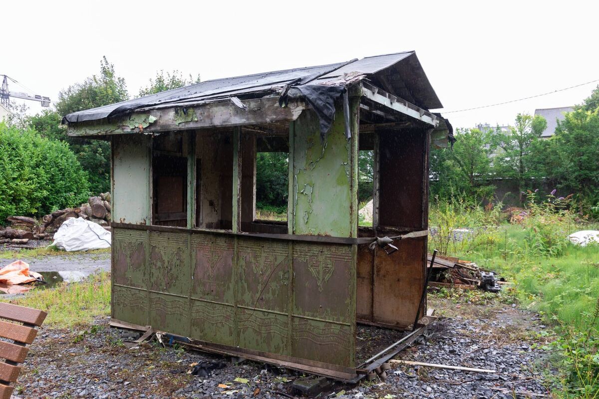 The 'Fireman's Rest' before it was restored. Picture: Darragh Kane The 'Fireman's Rest' before it was restored. Picture: Darragh Kane