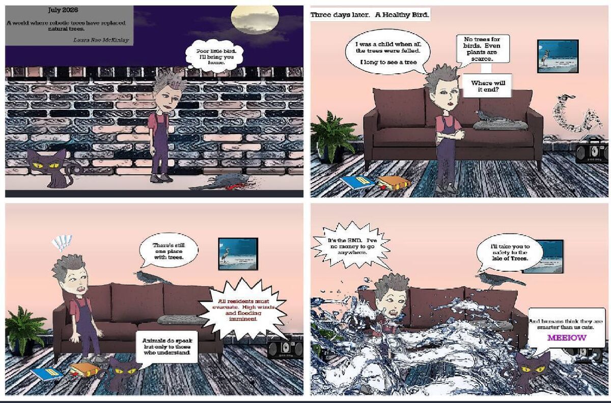 A sample of Rae McKinlay's work