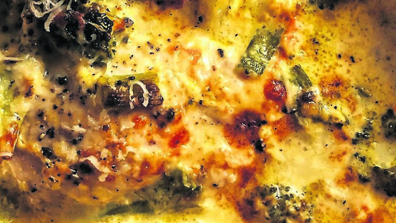 A winning chicken dinner to put a cheesy smile on your face...