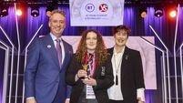 Cork student's BT Young Scientist entry 'should be taken on board in curriculum design'