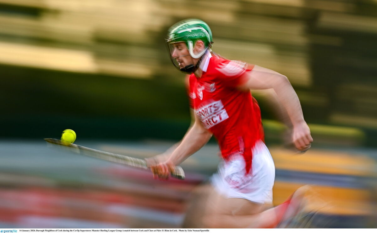 Cork's Robbie O'Flynn races towards goal during the Co-op SuperStores Munster Hurling League game at Páirc Uí Rinn. Picture: Eóin Noonan/Sportsfile