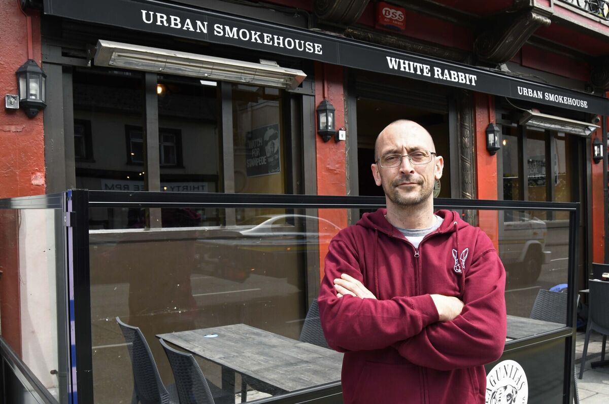 Stephen Vaughan, owner, White Rabbit. The company is closing its MacCurtain Street restaurant. Its outlet at the Marina Market and White Rabbit Deli on Princes Street will continue to operate as usual. Picture Denis Minihane.