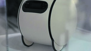 <p class="contextmenu internal_Caption">WHAT THE WORLD NEEDS? A Samsung Ballie robot on display at the recent CES tech show in Las Vegas. Picture: AP/John Locher</p>