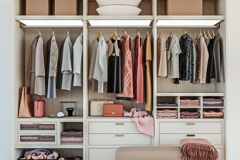 Invest in storage and organisational solutions.