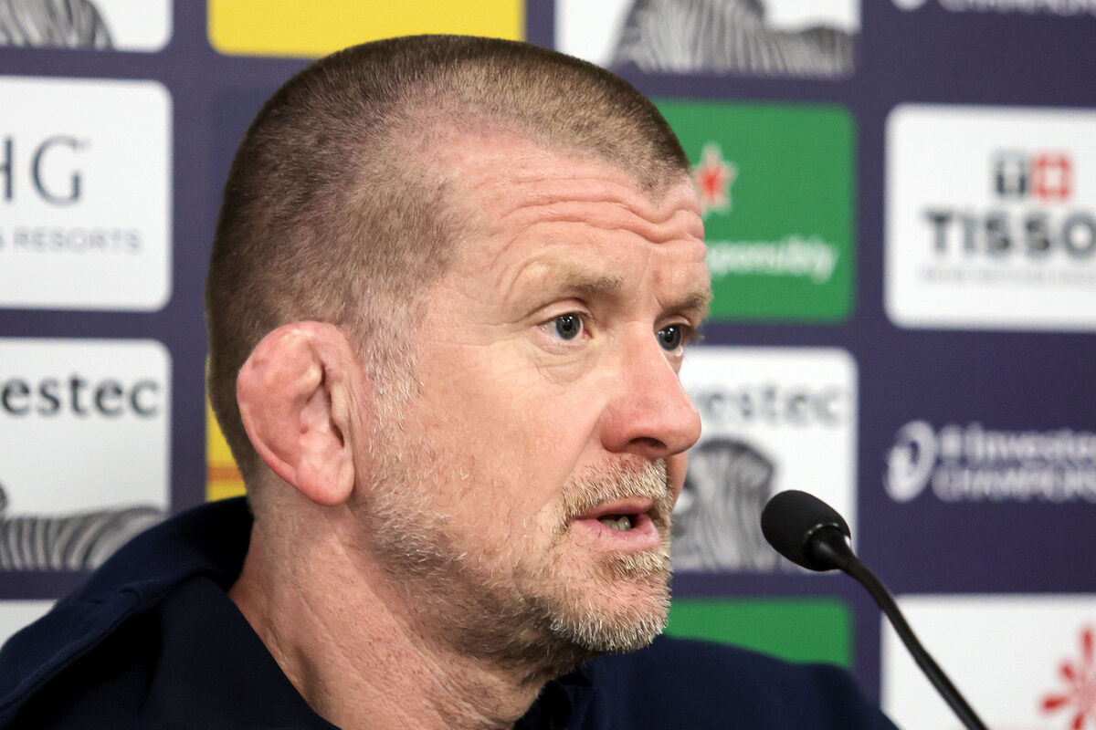 Graham Rowntree speaks to the media after the win last Sunday. Picture: INPHO/Laszlo Geczo Graham Rowntree speaks to the media after the win last Sunday. Picture: INPHO/Laszlo Geczo