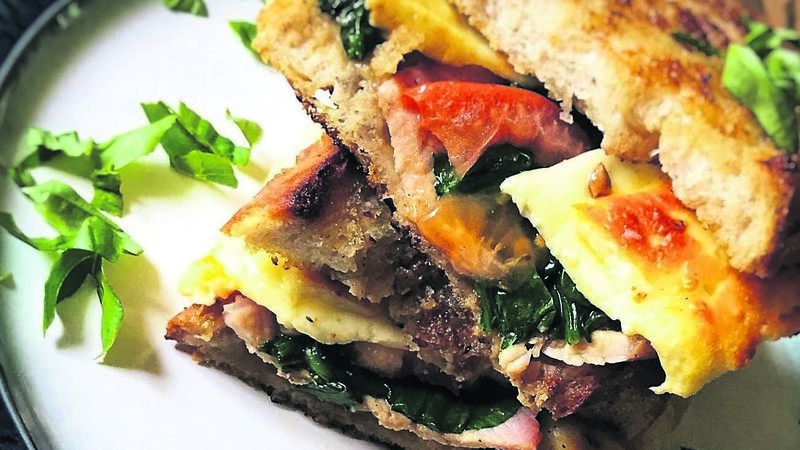 A toastie with a difference... so delicious and easy to make