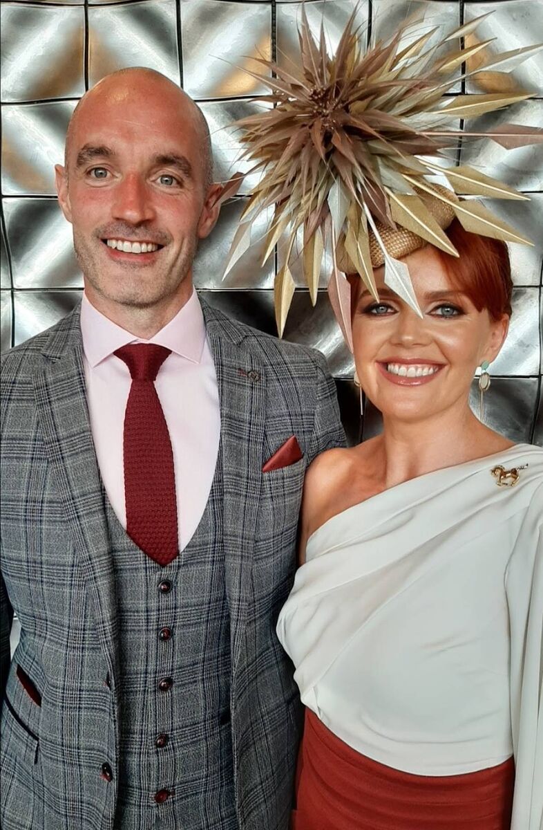 Tina Hemlock Coyne and her husband Tom Coyne who feature in this week's How I Met My Partner Tina Hemlock Coyne and her husband Tom Coyne who feature in this week's How I Met My Partner