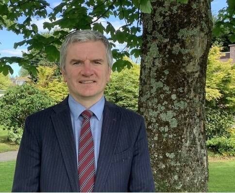 Douglas Community School principal Pat Barry