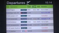 Storm Isha: Dozens of flights cancelled or diverted amid 'extremely strong' winds