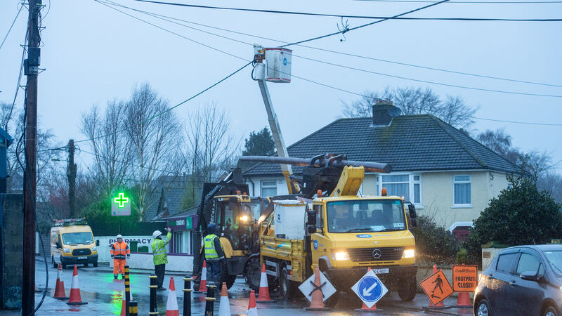 Live: Flights disrupted and train line closed in Cork due to Storm Isha