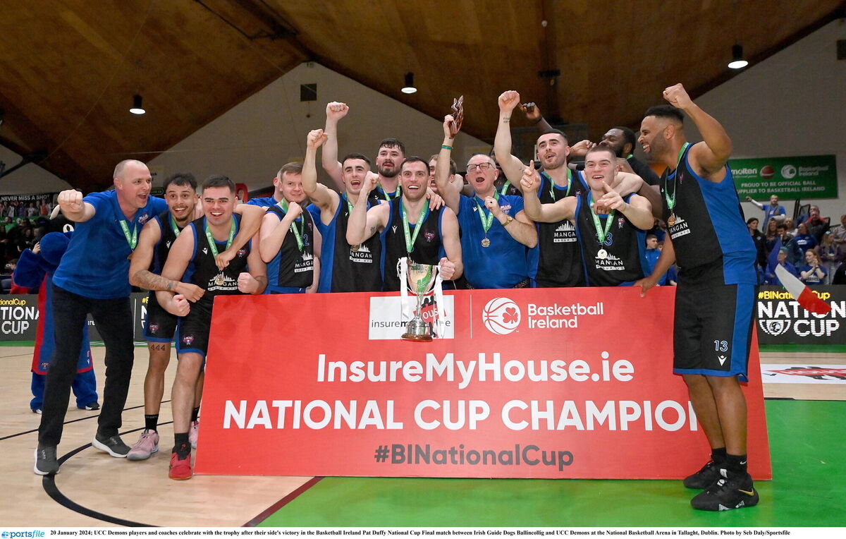 CHAMPS AGAIN: UCC Demons won their first cup since 2015. Picture: Seb Daly/Sportsfile CHAMPS AGAIN: UCC Demons won their first cup since 2015. Picture: Seb Daly/Sportsfile