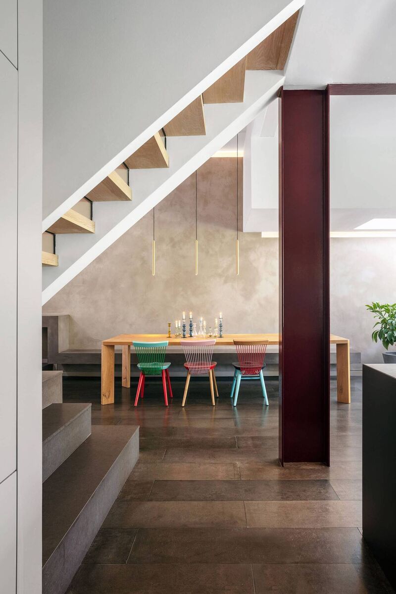 Traditional wall treatment. Picture: Francesco Pierazzi Architects/PA