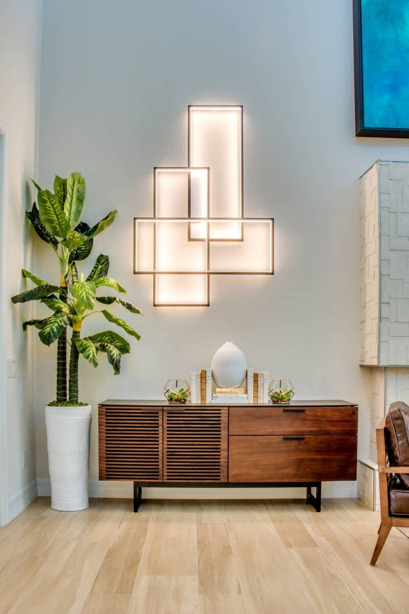 Creative lighting. Picture: Leili Design Studio/John Sciarrino Photography/PA