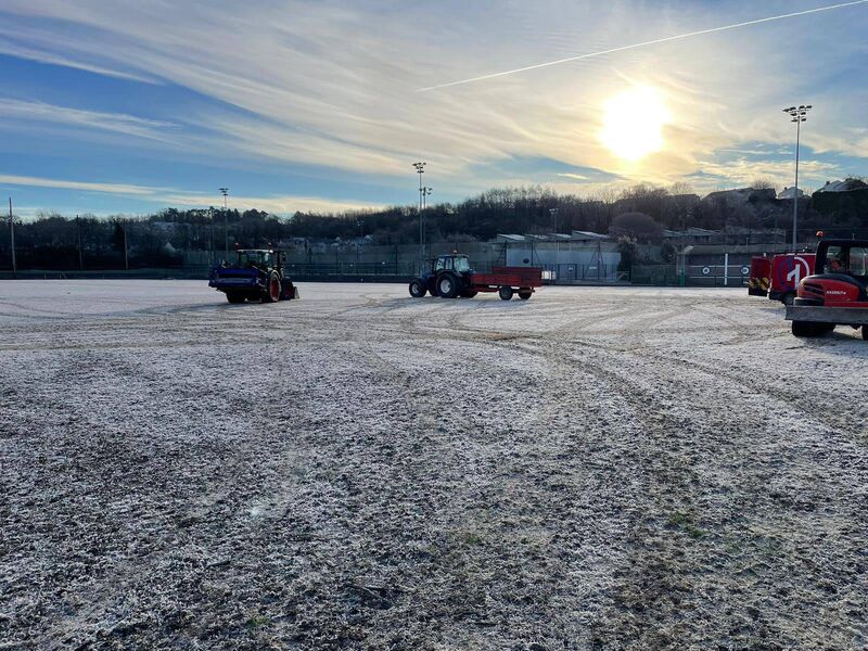 Les travaux ont commencé sur un projet majeur visant à restaurer les installations du Sarsfields GAA Club dont les terrains ont été gravement endommagés par la tempête Babbitt. 