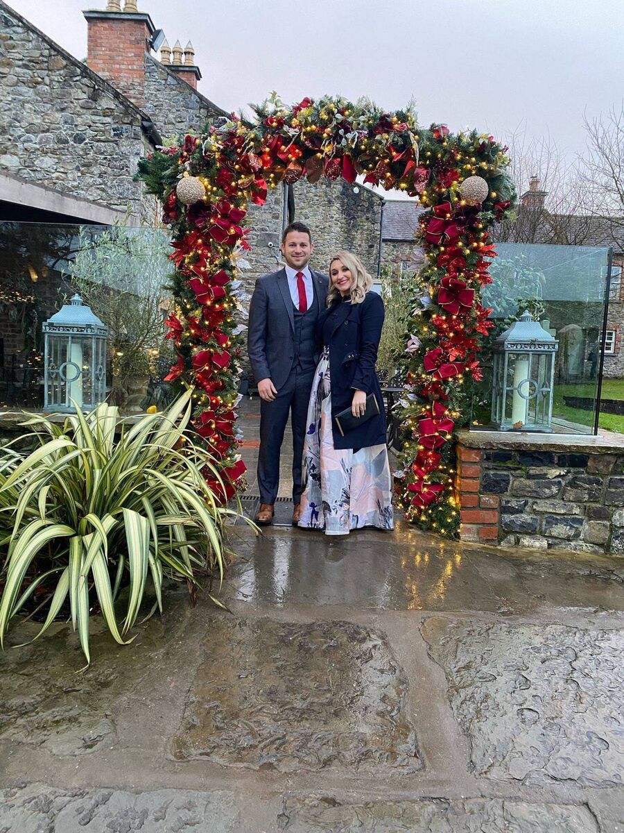 Australian Kylie Roche, who now lives near Blarney at her first Irish Christmas wedding Australian Kylie Roche, who now lives near Blarney at her first Irish Christmas wedding