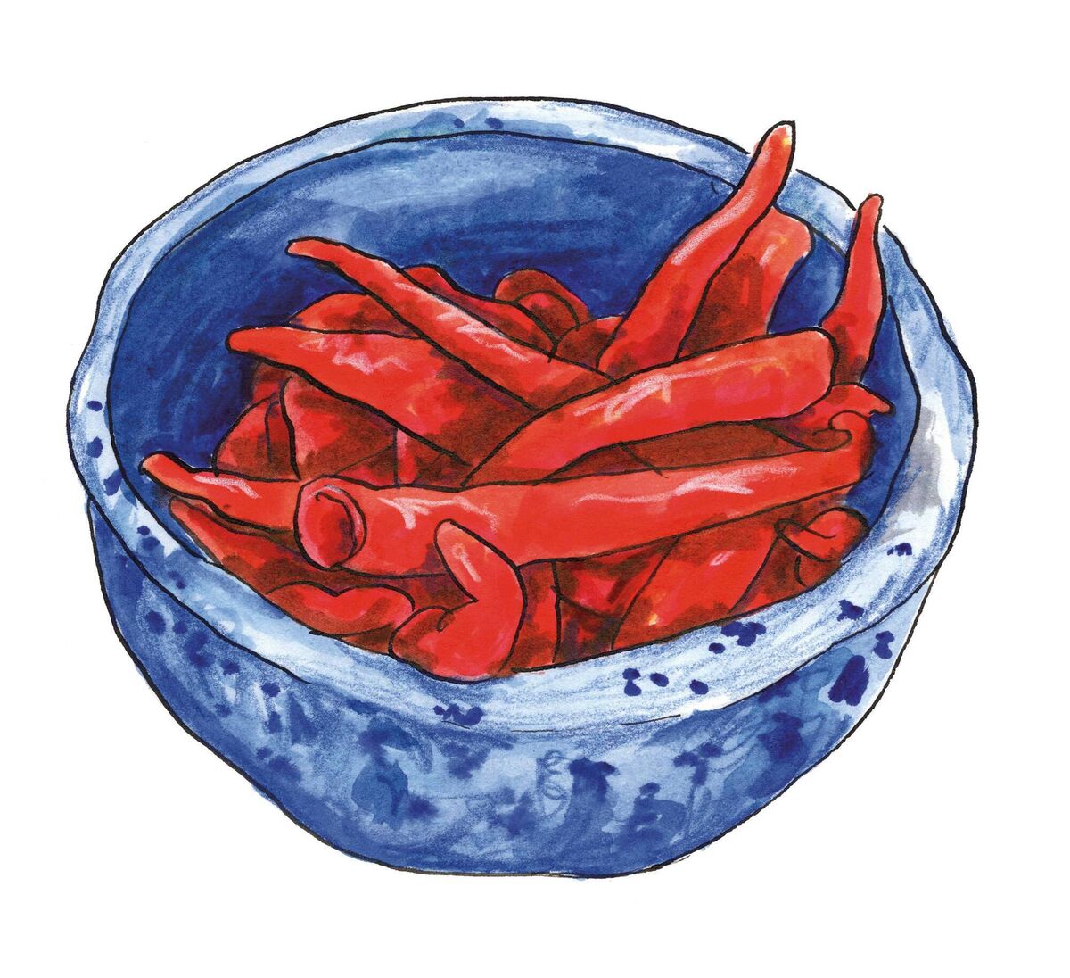 Fermented red chillies from new book by Caitlin Ruth Food. Fermented red chillies from new book by Caitlin Ruth Food.