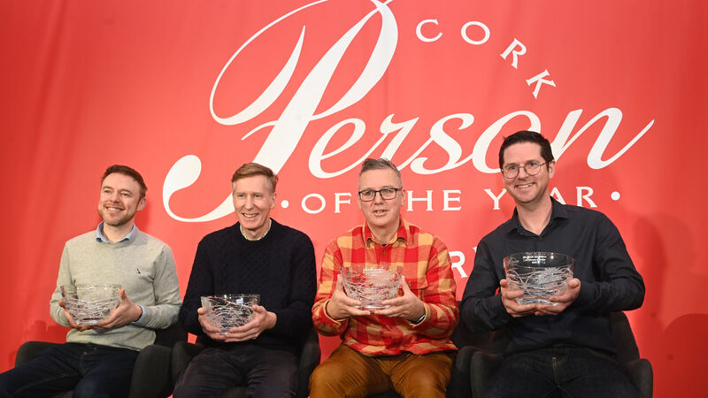Pictures: Franks ‘shocked’ at being named the Cork Persons of the Year
