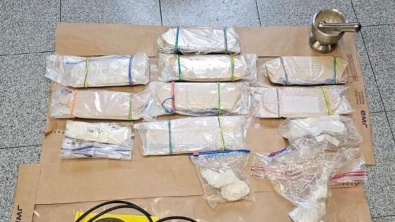 Over €300,000 of heroin seized in Dublin, man arrested Over €300,000 of heroin seized in Dublin, man arrested