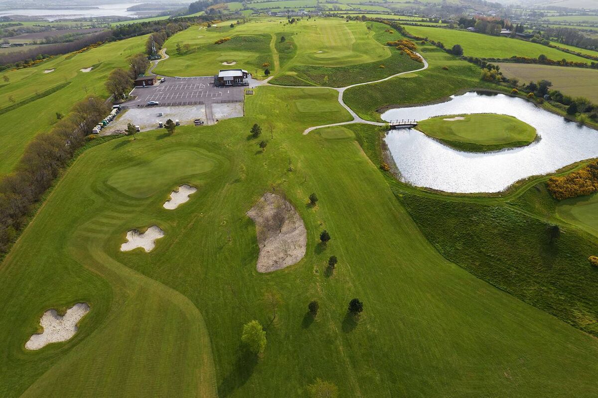 A view of Cobh Golf Club. A view of Cobh Golf Club.