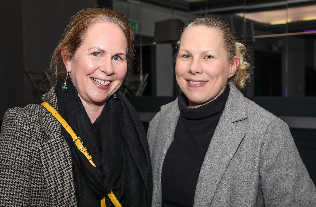 Denise O'Leary and Clare Roberts at the official launch of the The Menopause Hub,Cork. Picture: David Creedon