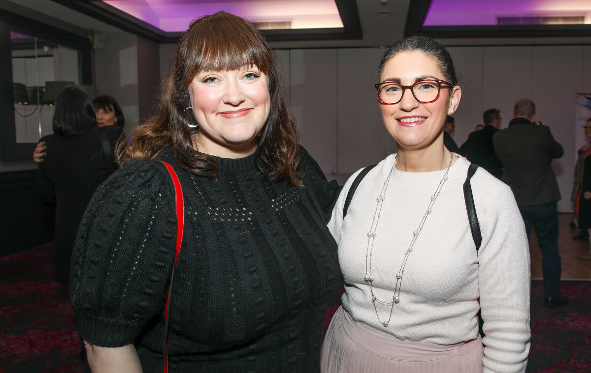 Siobhán Spillane and Hilary Reynolds from Whitechurch at the official launch of the The Menopause Hub. Picture: David Creedon
