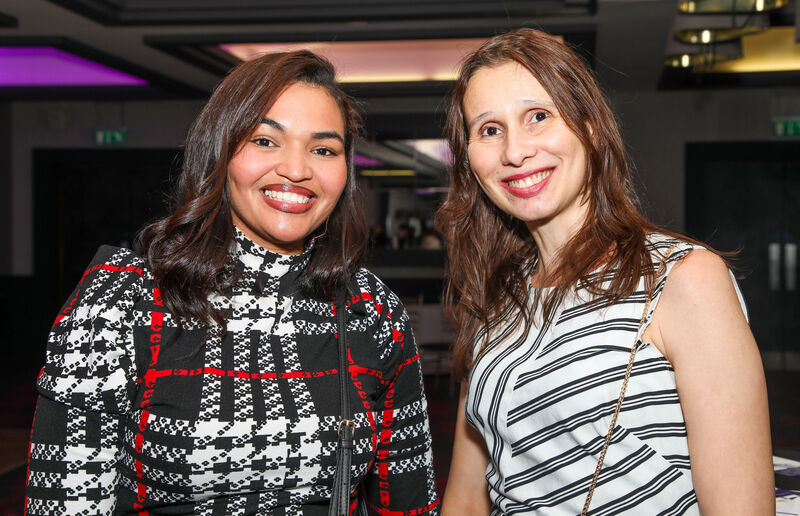 Rosana Felipe and Martha Oliveira at the official launch of the The Menopause Hub. Picture: David Creedon Rosana Felipe and Martha Oliveira at the official launch of the The Menopause Hub. Picture: David Creedon
