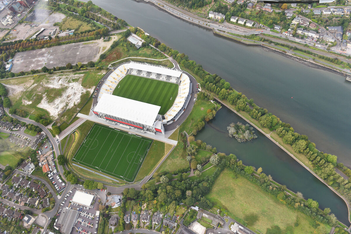 Aerial picture of Páirc Uí Chaoimh. Picture: Larry Cummins