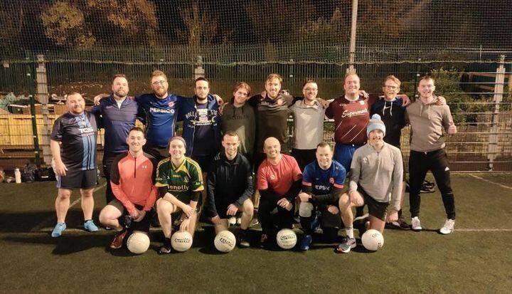 Members of Munster’s only LGBTQ GAA Club. 