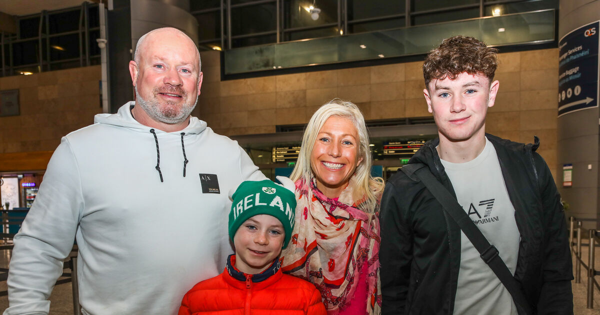 'I think we're in a good place': Excited fans fly out from Cork Airport for first Six-Nations game - Vimarsana News