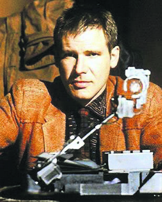 Harrison Ford in Blade Runner Harrison Ford in Blade Runner