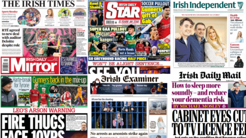 What the papers say: Monday's front pages