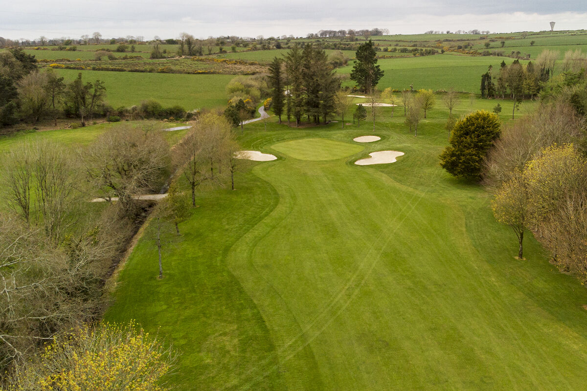 Monkstown's 14th is one of the holes to benefit from the new bunker programme. Monkstown's 14th is one of the holes to benefit from the new bunker programme.