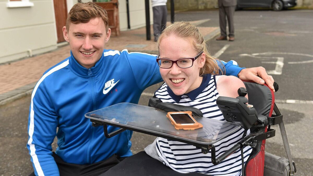 Joanne O'Riordan claims Legion from Killarney as her second club - she is pictured here with Legion club member and former Kerry star James O'Donoghue. Picture: Diarmuid Greene/Sportsfile