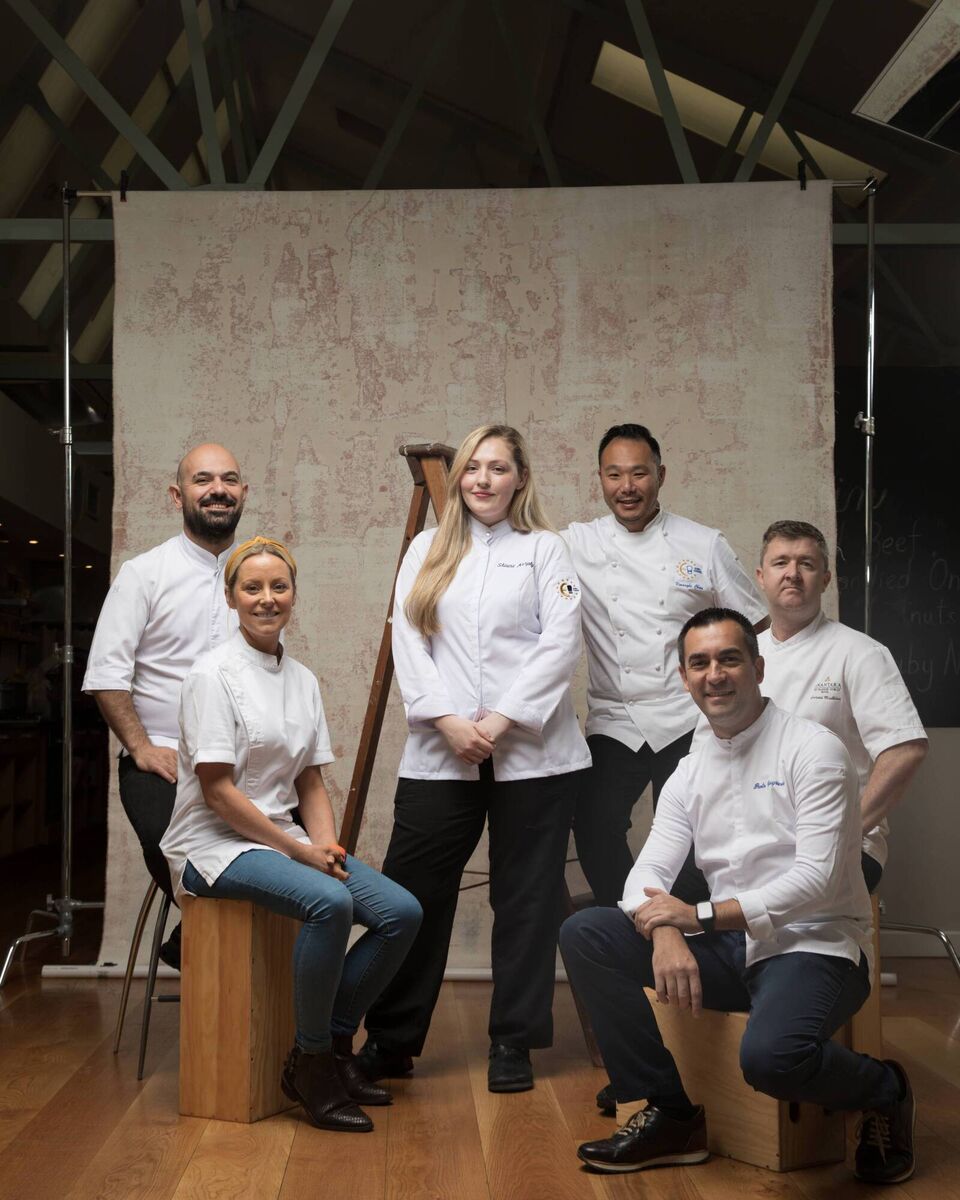 Shauna Murphy With Judges and Winners of The Euro-Toques Young Chef of the Year Picture: Ruth Calder Potts Shauna Murphy With Judges and Winners of The Euro-Toques Young Chef of the Year Picture: Ruth Calder Potts