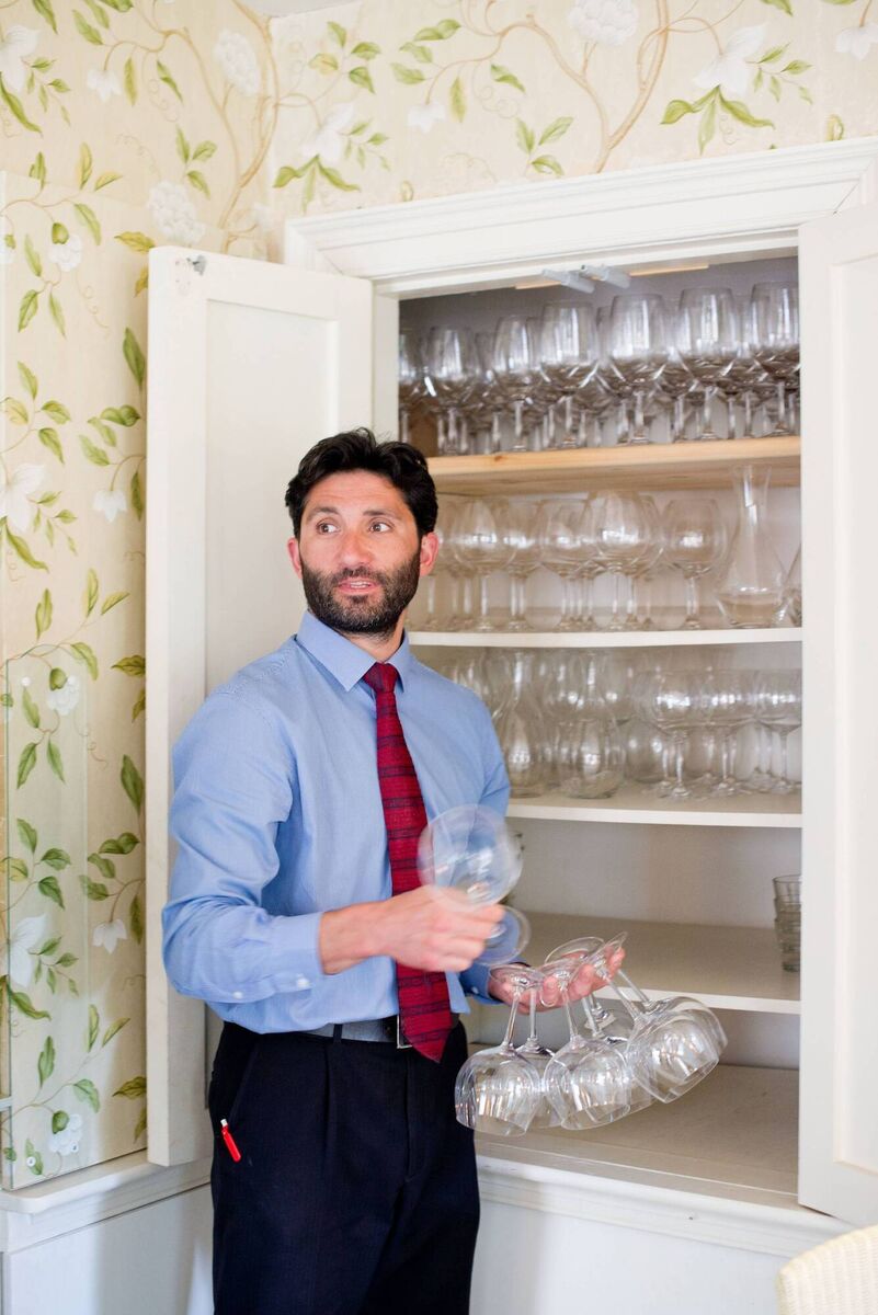 Ballymaloe House Hotel Head Sommelier Samuel Chantoiseau. Ballymaloe House Hotel Head Sommelier Samuel Chantoiseau.