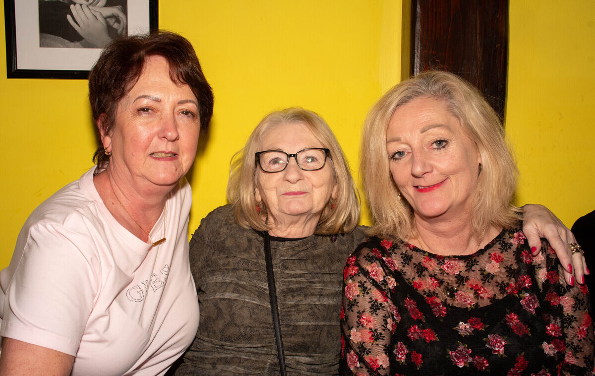 Eilish Kearney, Patsy McCarthy and Sheikla Casell seen at the recent courtesy dinner for the volunteers of Penny Dinners in the Il Padrino Restaurant in Cook Street. Picture: Howard Crowdy
