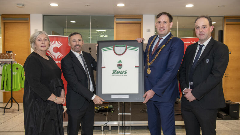 Civic reception to mark Cork City FC's 40th anniversary Civic reception to mark Cork City FC's 40th anniversary
