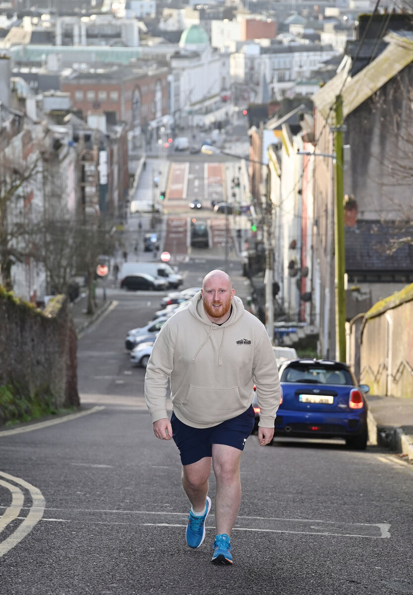 Dean Buckley, Farranree, Cork, at St. Patrick's Hill. 