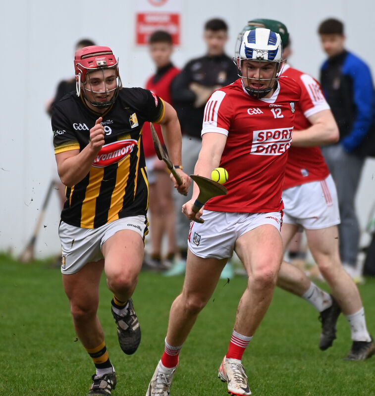 Cork forward Adam O'Sullivan breaks down the wing. Picture: Eddie O'Hare Cork forward Adam O'Sullivan breaks down the wing. Picture: Eddie O'Hare